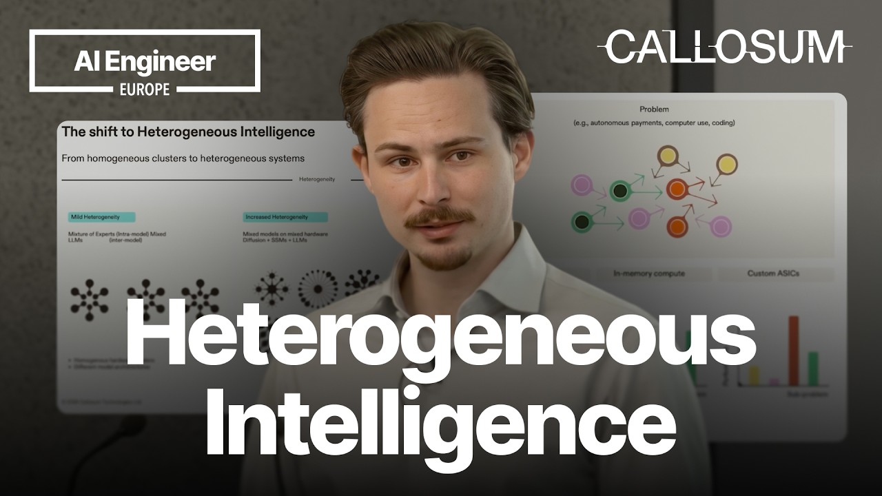 Adrian Bertagnoli on Heterogeneous Intelligence - AI Engineer
