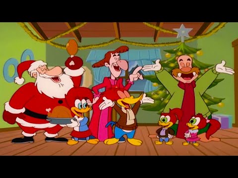 Capa de Como Pica-Pau Salvou o Natal? | Especial de Natal Completo | Pica-Pau em Português