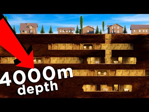 Have Your Mind Blown By This 3D Visualization Of The Deepest Underground Structures Beneath The Earth's Surface