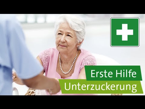 Erste Hilfe bei Unterzuckerung