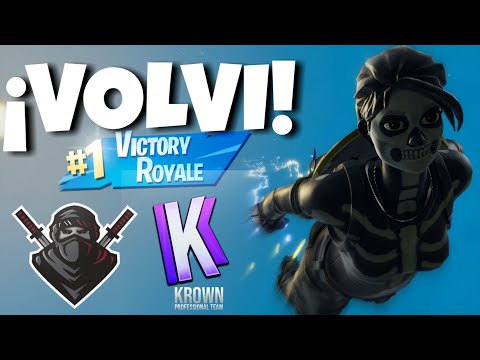 ¡GANANDO DESPUÉS DE UN MES! - Fortnite Battle Royale - Shecka