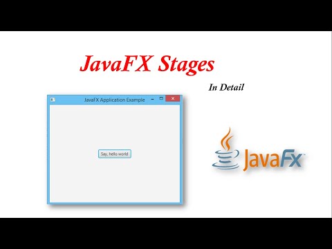 #05 JavaFX Tutorial | Stages