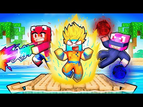 LOCKED ON ONE ANIME FANGIRL RAFT in Minecraft!