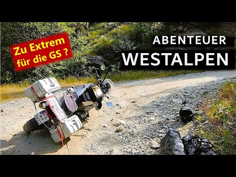 Abenteuer Westalpen // Abruptes Ende meiner Motorradreise // On & Offroad Motorcycle Trip