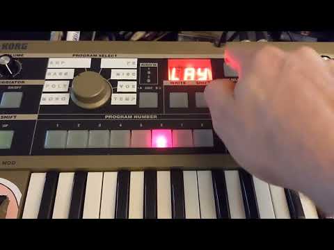 Microkorg bass tutorial