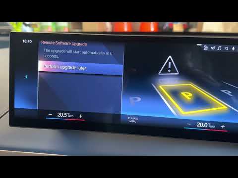 BMW iX M60 OTA Update 11 2022.30 to 44 (NZ)