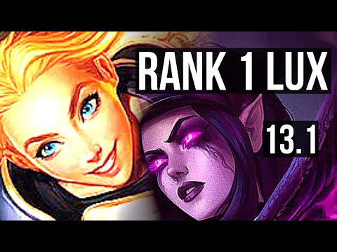 LUX & Ezreal vs MORGANA & Jhin (SUP) | Rank 1 Lux, Rank 4, 3/2/20 | TR Challenger | 13.1