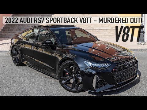 SEXIEST CAR EVER MADE? 2022 AUDI RS7 SPORTBACK V8TT - NO OPF FILTER! LOVELY SOUNDS & LOCATIONS
