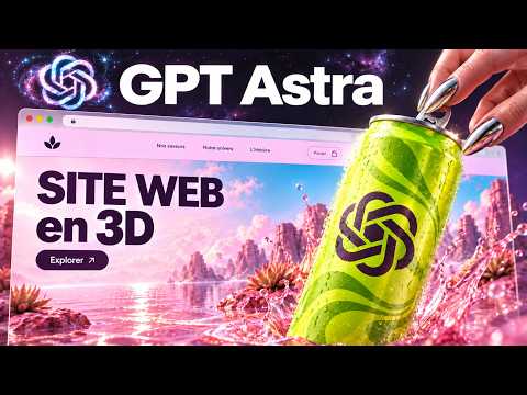 GPT 6 Astra est INCROYABLE Pour Créer des Sites (Tuto Débutant)