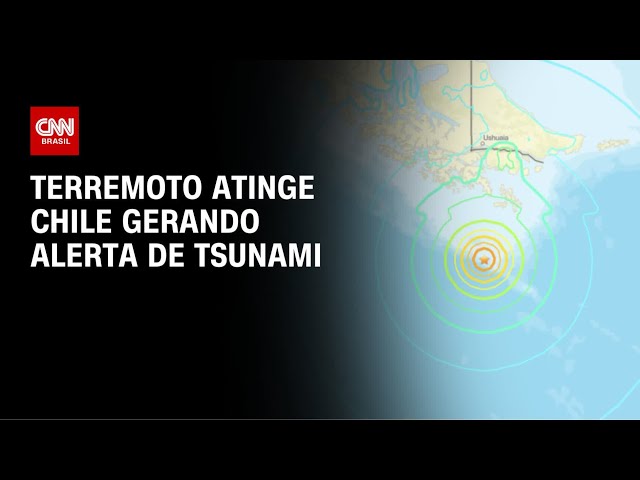 Terremoto de magnitude 7,4 atinge Chile e gera alerta de tsunami | LIVE CNN
