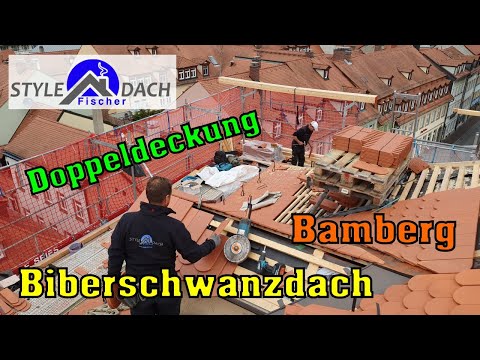 Biberschwanz Doppeldeckung - Bamberg - Dachdecker Oberfranken - Sturmsicherung Windsogberechnung