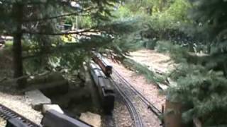 preview picture of video 'Cedar Creek Central Garden Railroad (VilquinProductions Creates Kids Character)'