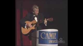 John Schneider gets a mini Camie at the 2006 Camie Awards