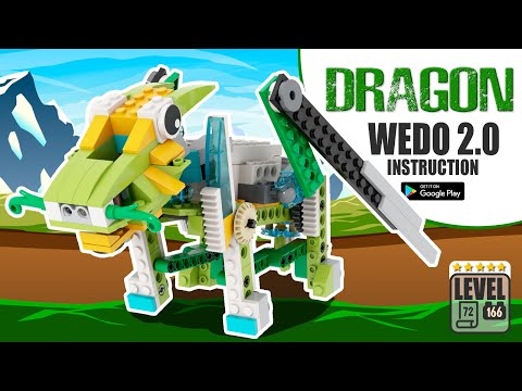LEGO DRAGON WEDO 2.0 instruction | Инструкция ДРАКОНА LEGO WEDO 2.0