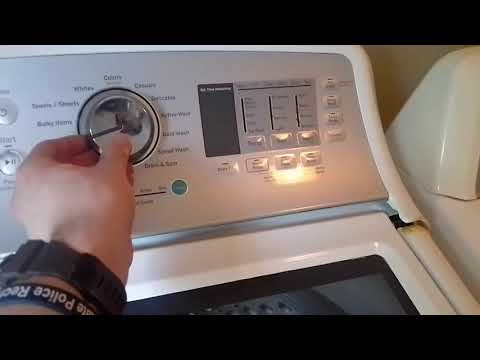 Overview of diagnostics on the GE washer