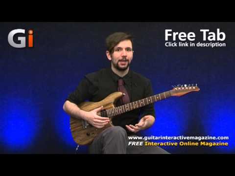 Fridays Free Guitar Lick - Extended Guitar Lick With George Marios - Guitar Interactive Magazine