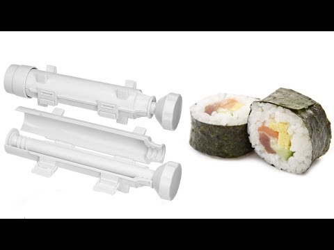 I tried a Sushi Bazooka!