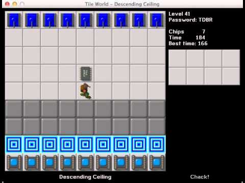 CCLP1 level 41 solution - 166 seconds