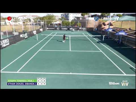 ITF Joseph Townes Match Highlights (Black Shirt)(college recruit)