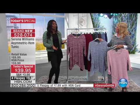 HSN | SERENA WILLIAMS Signature Statement Fashions 03.01.2017 - 12 AM
