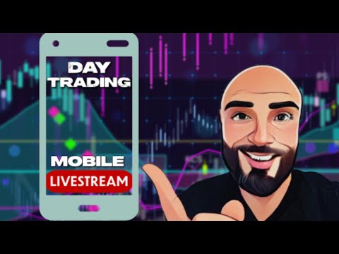 LIVE MOBILE Futures & Crypto Day Trading - STC Indicator Signals - Feb 20th