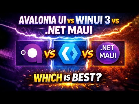 Avalonia vs WinUI 3 vs .NET MAUI: The XAML Framework Tier List for 2025 (Which Should You Bet On?)