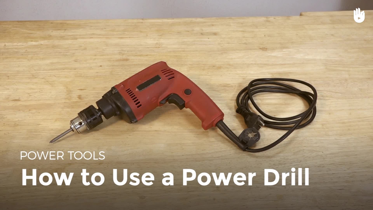 How to Use a Power Drill How to Be a Woodworker Sikana