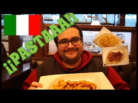 Comiendo por primera vez en La Tagliatella