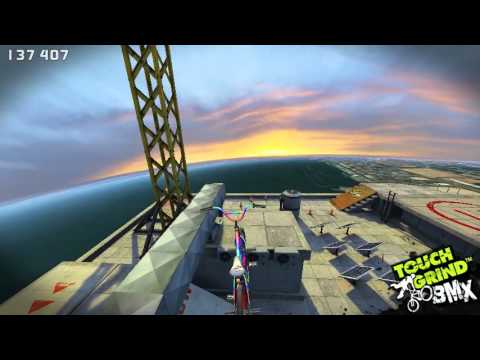 how to get a bronze medal on skyline touch grind bmx  - Touchgrind BMX