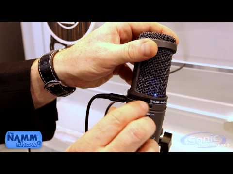 Audio Technica AT2020USB PLUS (AT2020USBPLUS)-video