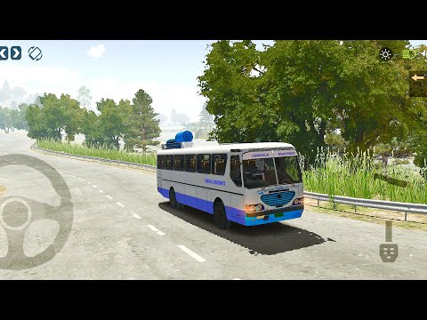 Real Red Bus Offroad Driving Challenge! | Bus Simulator 2025 #games 