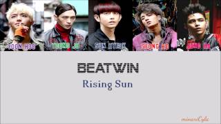 비트윈 (BEATWIN) - 태양이 뜨면 Rising Sun [Color Coded Lyrics] (ENG/ROM)