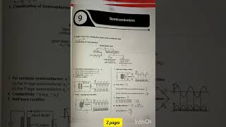 Semiconductor class 12 physics short notes #class12 #physics #jeemains #shortnotes #semiconductor