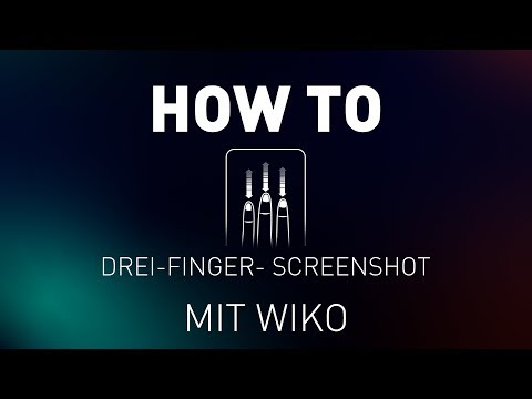 HOW TO -  3-Finger-Screenshot