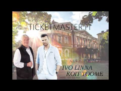 TULE KONTSERDILE!! Koit Toome ja Ivo Linna - Helsingis, Aleksandri teatris