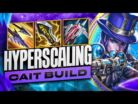 This Cait Build Does Absurd DPS - ADC Unranked to Diamond | Caitlyn ADC Gameplay Guide