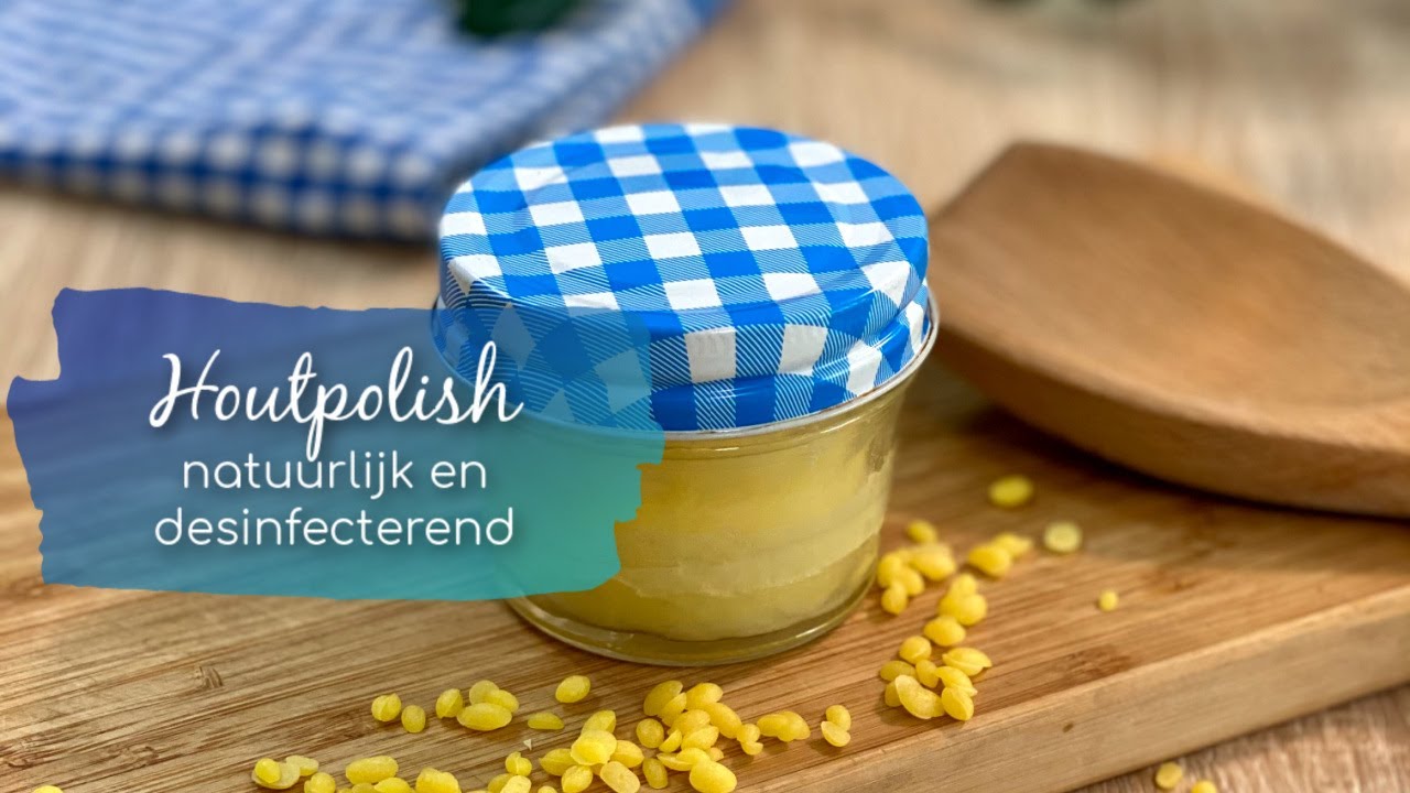 Houtpolish, desinfecterend en natuurlijk voor je houten snijplanken en lepels!
