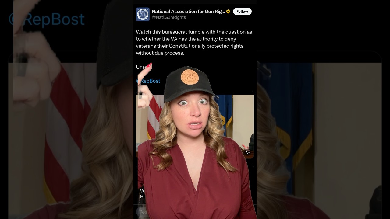 VA Has Authority To Stand In The Way of 2A Rights?!? #2ndamendment #shortsvideo #shortsfeed #shorts