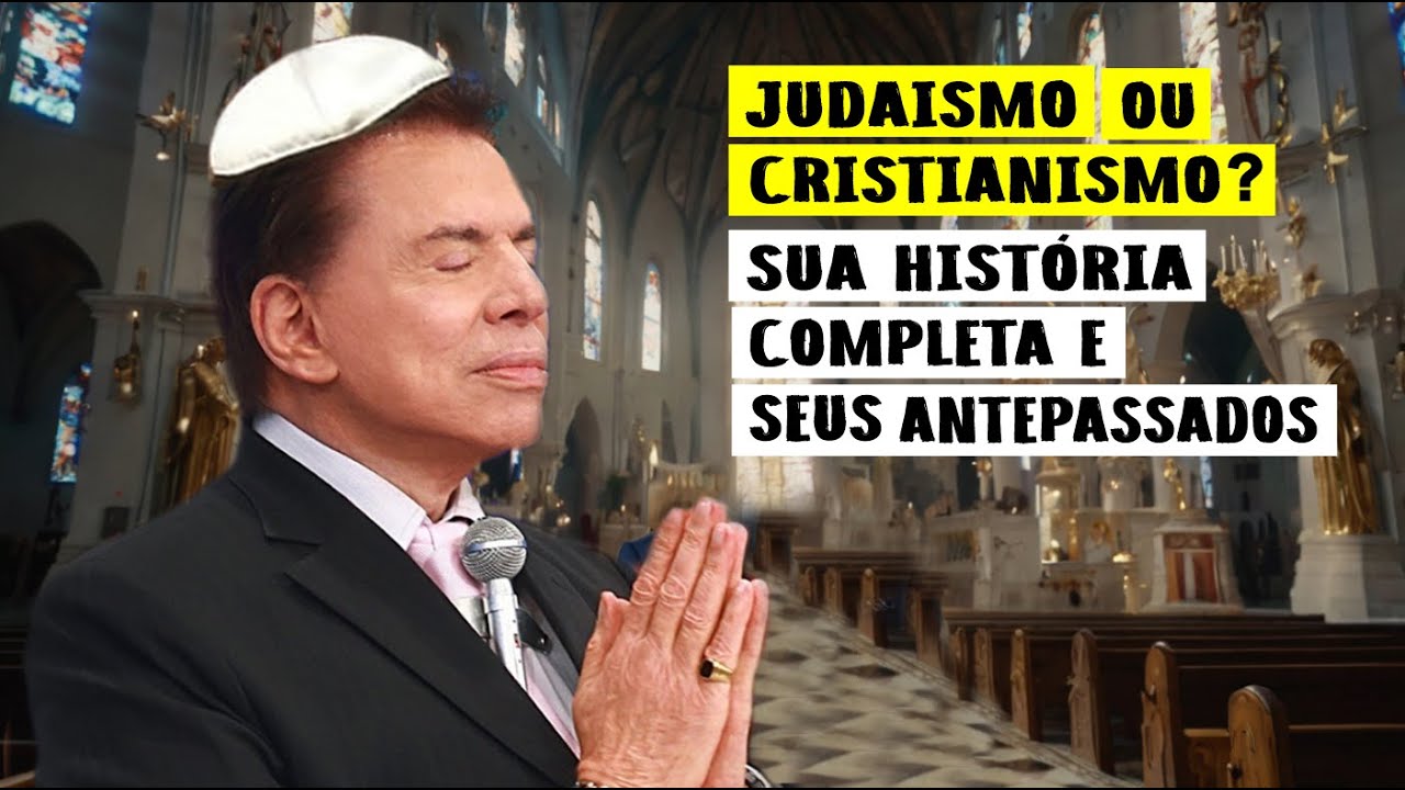 QUEM FOI SILVIO SANTOS, JUDAISMO OU CRISTIANISMO. Sua História  e Religião Completa.