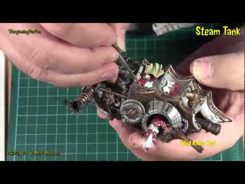 How to Paint an Empire Steam Tank - Painting For Us Mere Mortals - Painting Tutorial
