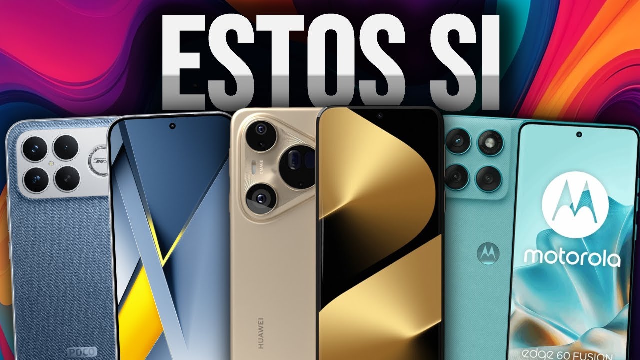 Los 7 CELULARES con MEJOR CÁMARA en 2026 😱 (sin pagar una fortuna)