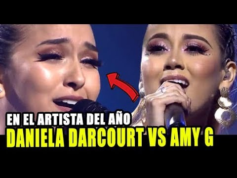 DANIELA DARCOURT VS AMY GUTIERREZ EN EL ARTISTA DEL AÑO