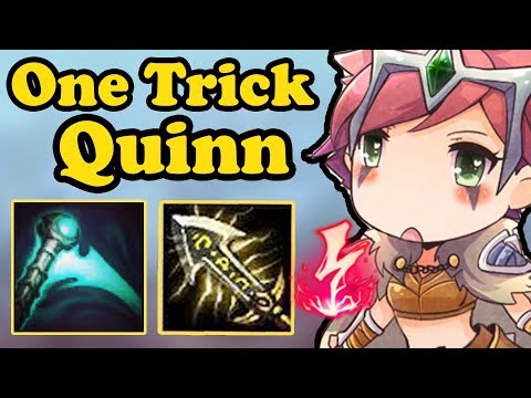 NEW SEASON 8 | 1-TRICK QUINN = 1-SHOT | ASSASSIN QUINN TOP CARRY ALL THE TIME | PATCH 8.1