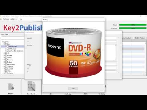 Upload Icecat data to a webshop using Ke2Publish