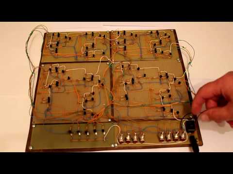 4 bit computer | From transistors | WaitingForFriday