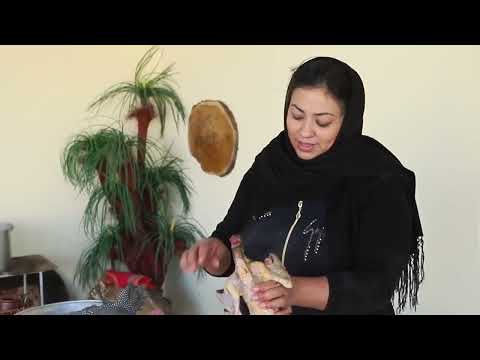 GUINEA MEAT IN BRICK OVEN   VERY DELICIOUS LUNCH FROM GUINEA   DOSHEME PLOV WITH A GUINEA