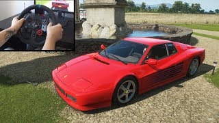 Ferrari 512 TR - Forza Horizon 4 | Logitech G29 Gameplay