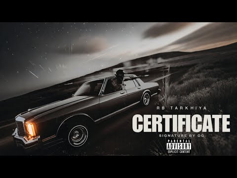 Certificate || RB Tarkhiya || New Hip-Hop Haryanvi Music 2025