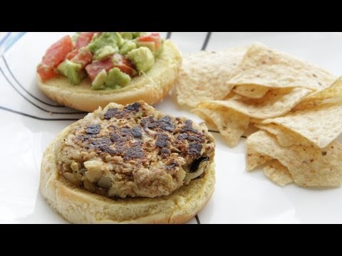 Eggplant Burgers Recipe (9.9.12 - Day 28) Vegan Turkey Burgers Recipe
