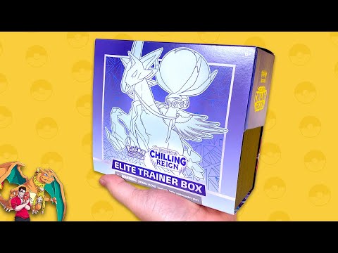 NEW! Pokemon Chilling Reign Elite Trainer Box - Ice Rider and Calyrex